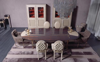 Dining Room Interior Design in Paschim Vihar